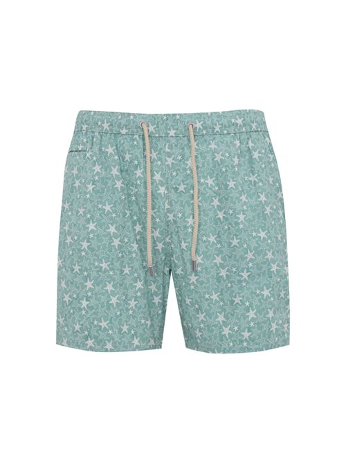 Costume da bagno Comfort Light con stampa Stelle marine Mc2 Saint Barth | COMFORT LIGHT05213H TROPICAL SHELL 53
